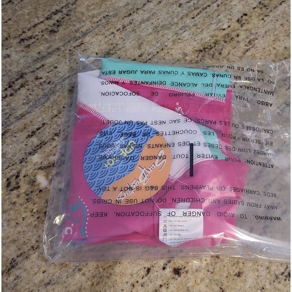 NEW SunBusters Girl's 8-10 Rash Guard Swimwear Shirt Short Sleeve UPF50 Koala - Picture 11 of 11